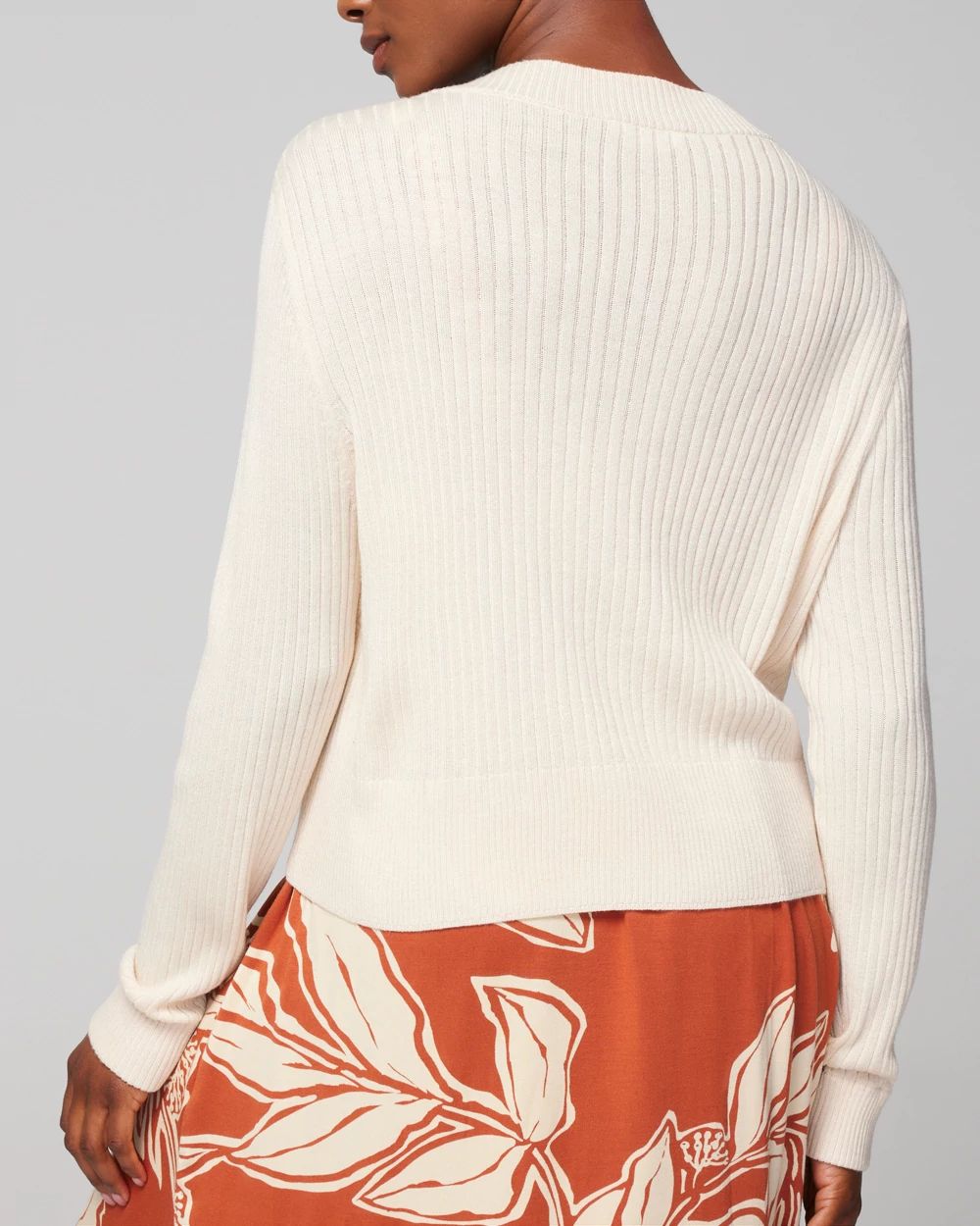 Ribbed Cardigan | Soma